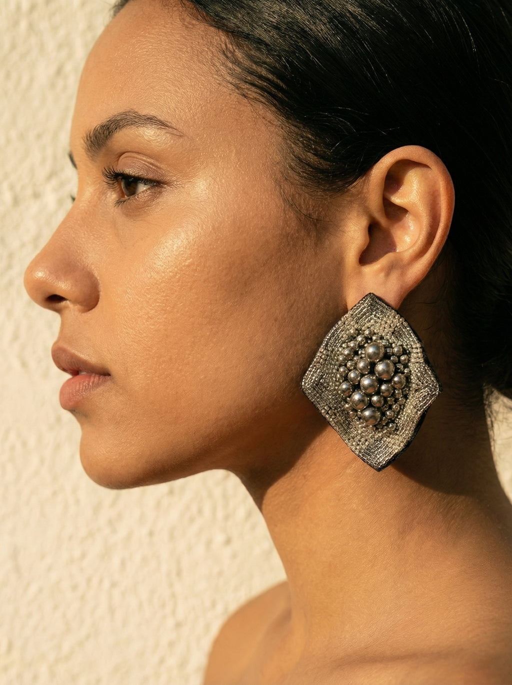Verve Metallic Handcrafted Earrings