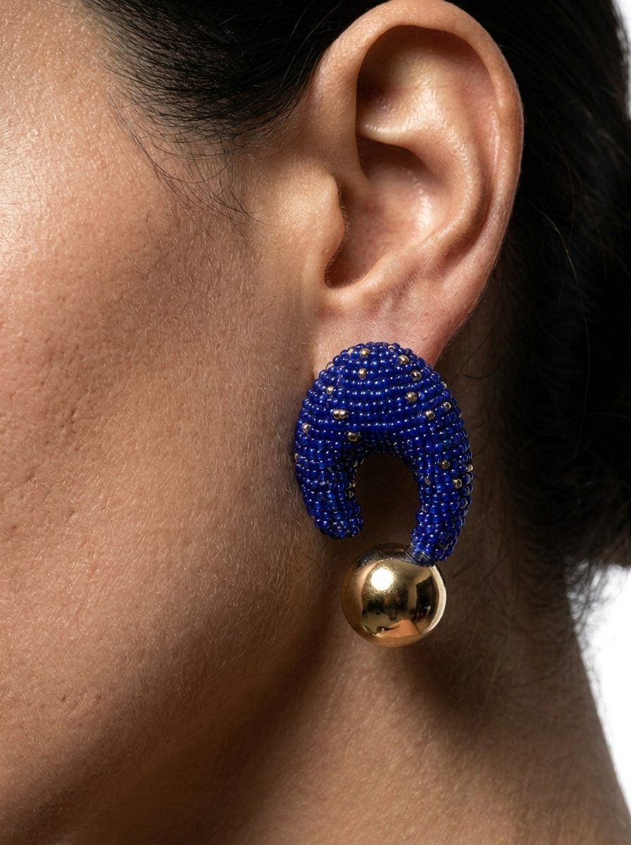 Echo Beaded Studs