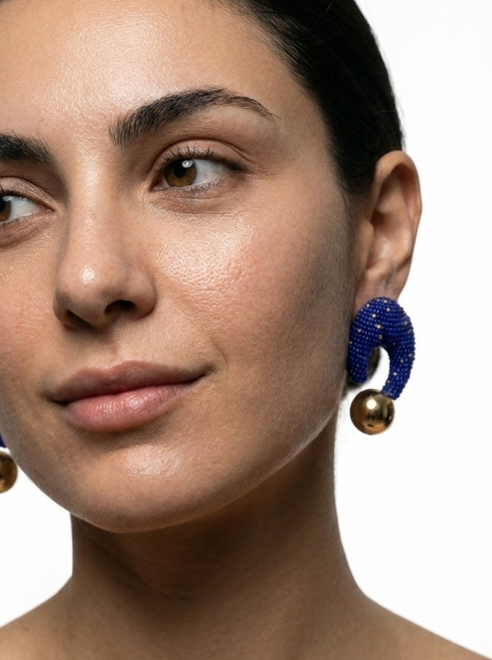 Echo Beaded Studs
