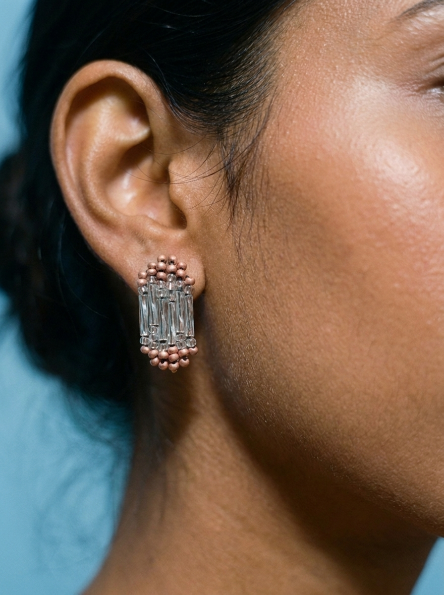 Glimmer Glass Studs