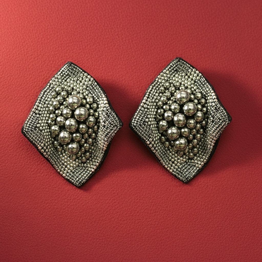 Verve Metallic Handcrafted Earrings